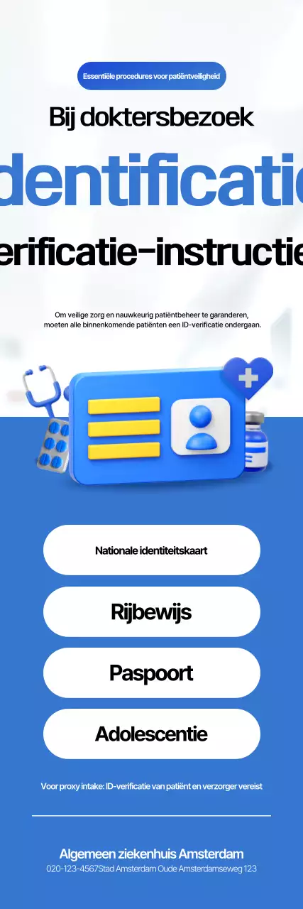 Blue Clean Hospital Guide Beleidsgids