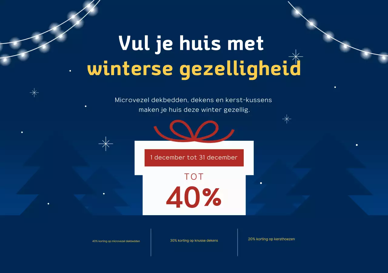 Marineblauwe moderne winteruitverkoop