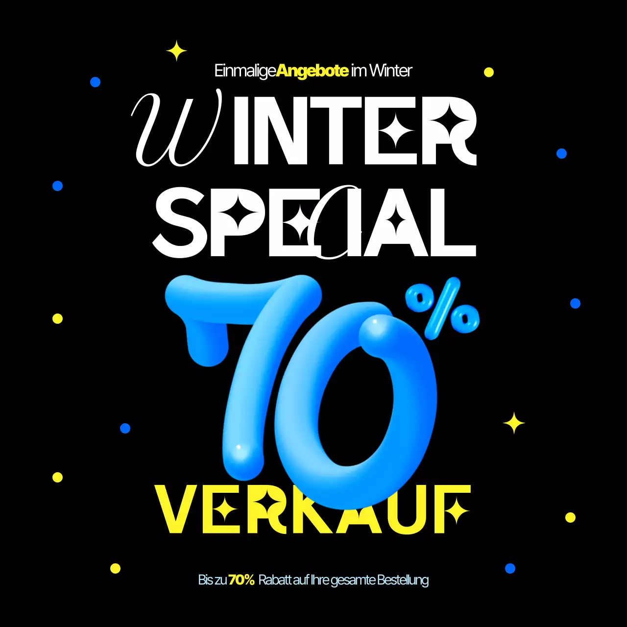 Black Pop Verkaufsveranstaltung