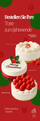 Aktion für einfachen roten Kuchen