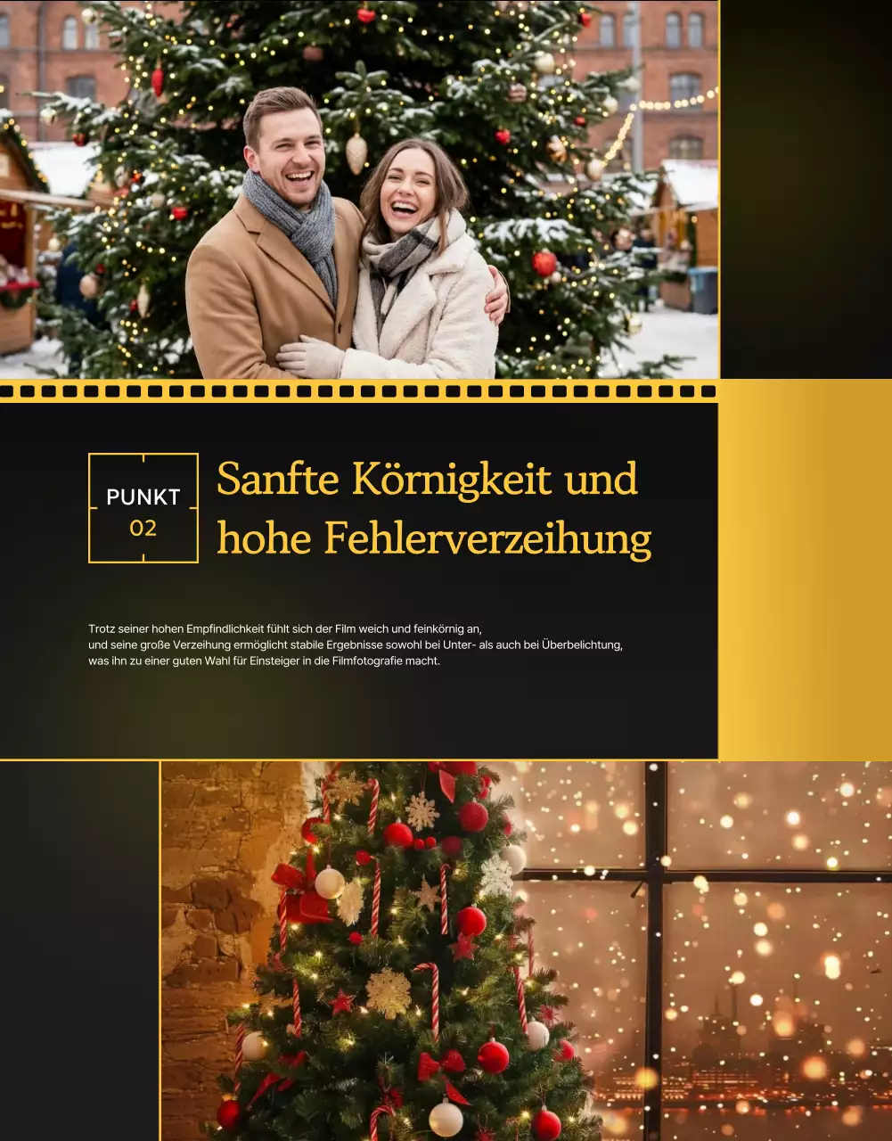 Gelbe Retro-Fotofilmkamera