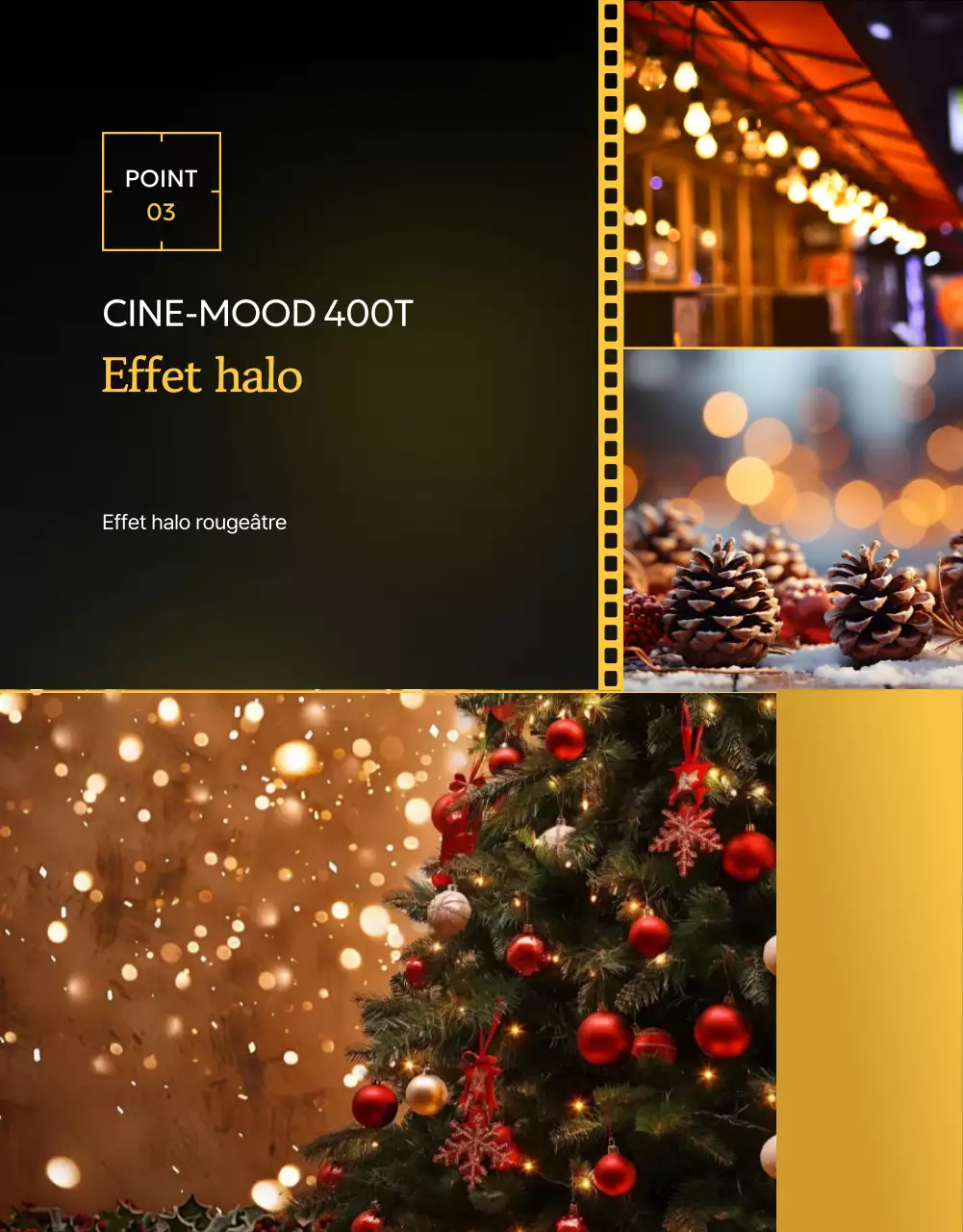 appareil photo argentique rétro jaune