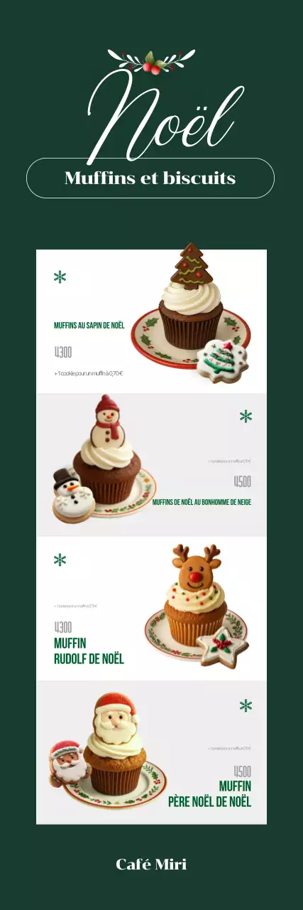 Événement de Noël Green Simple