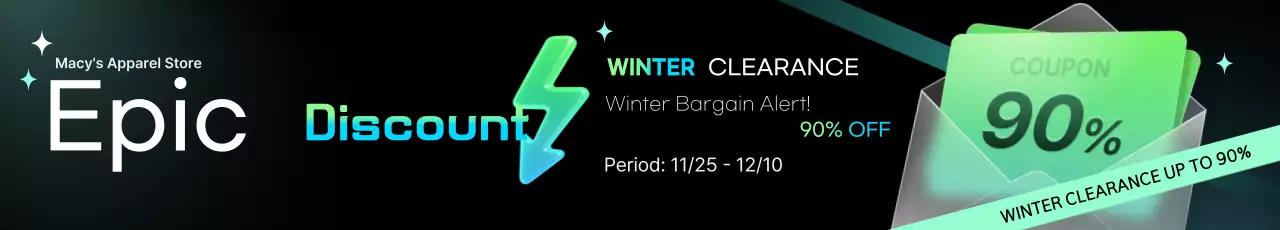 Promoção de Inverno da Mint Modern