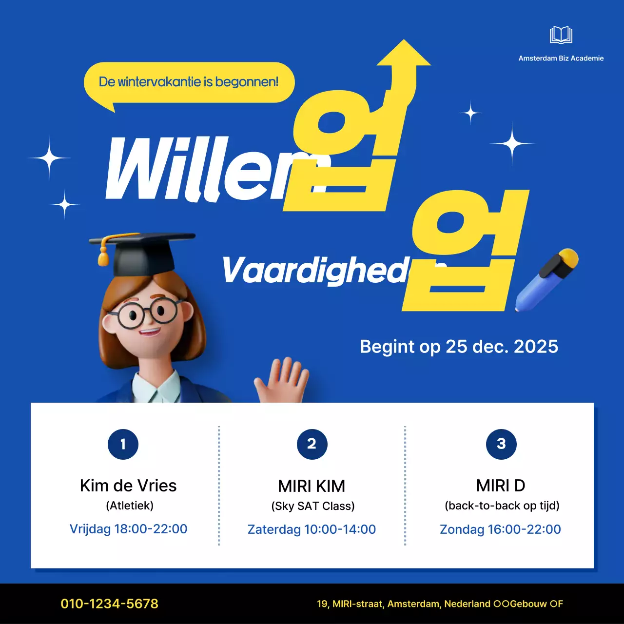 Blue Simple Education Speciale Lezinggids