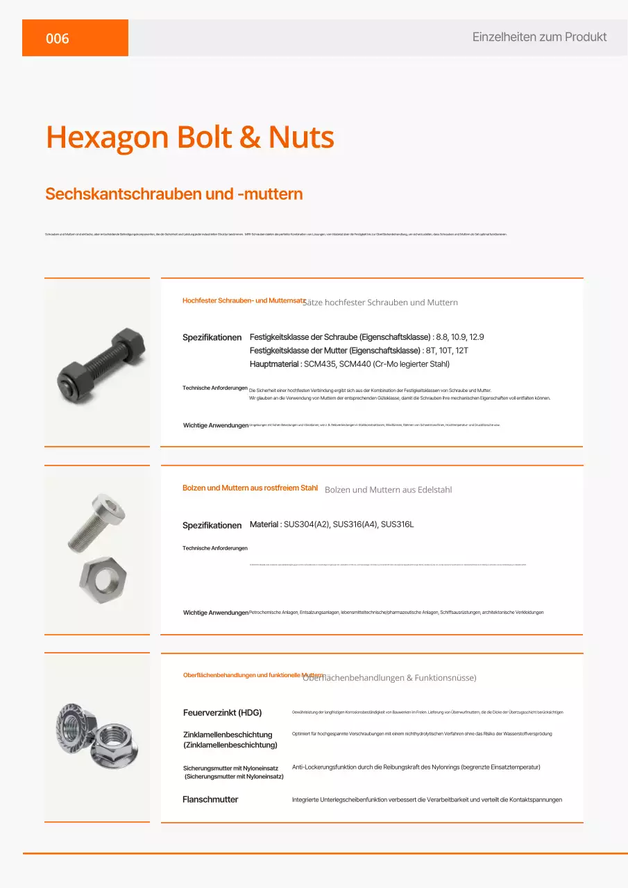 Orange Simple Industriekatalog