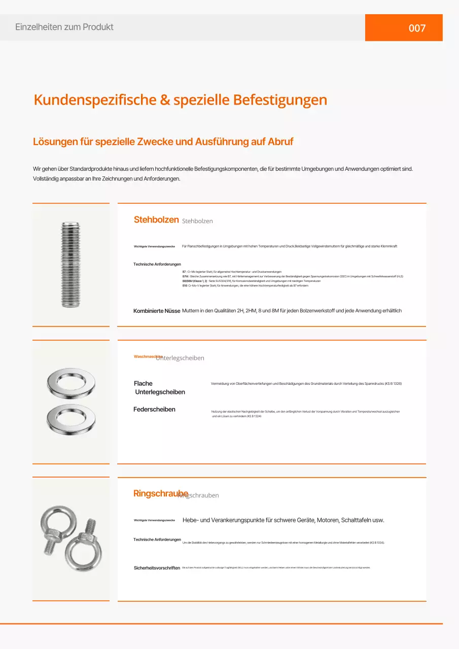 Orange Simple Industriekatalog