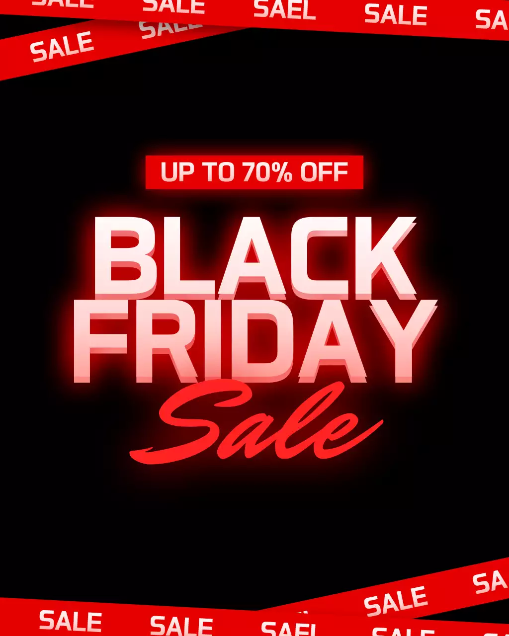 검정 대비 세일 프로모션