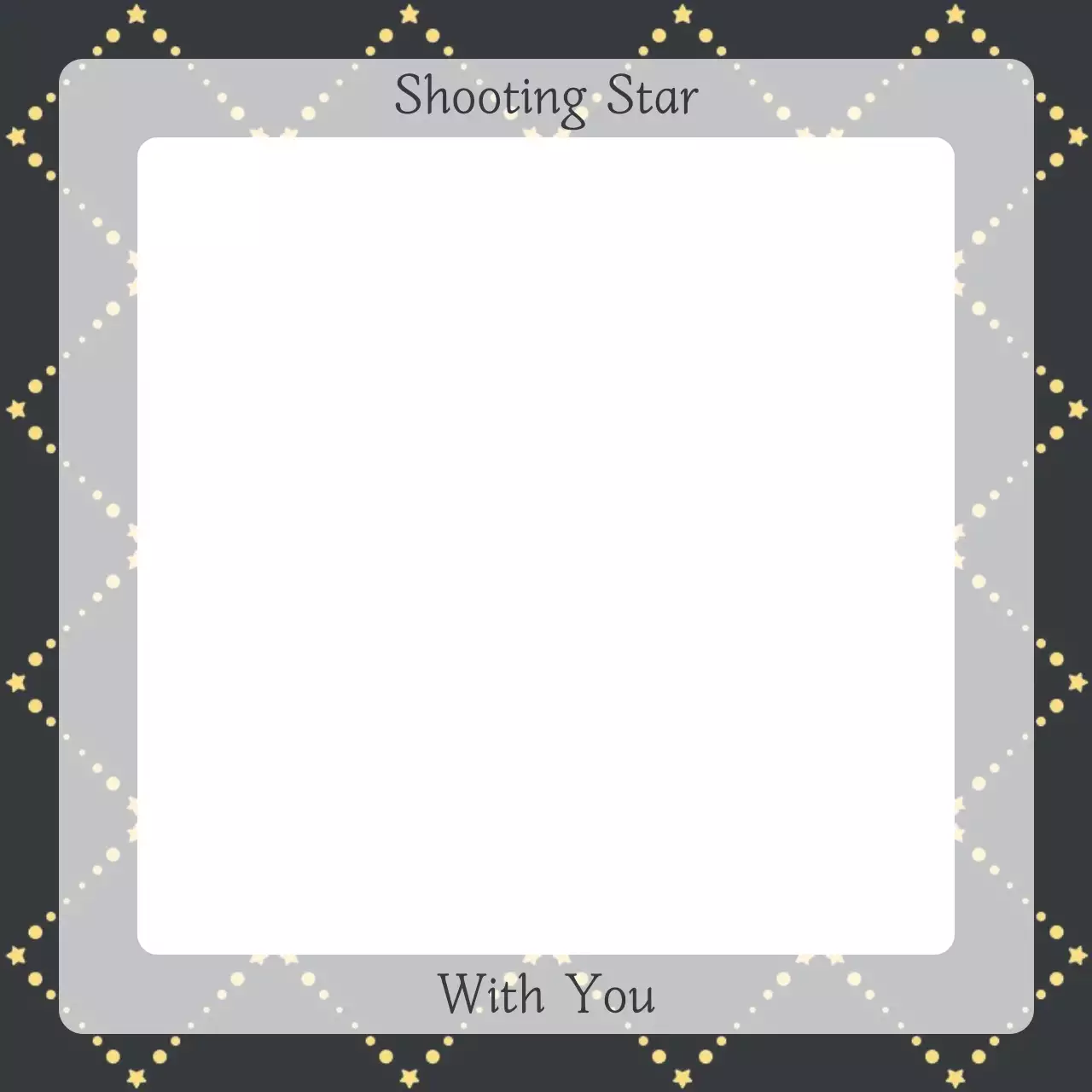 검정 심플 별 감성 노트