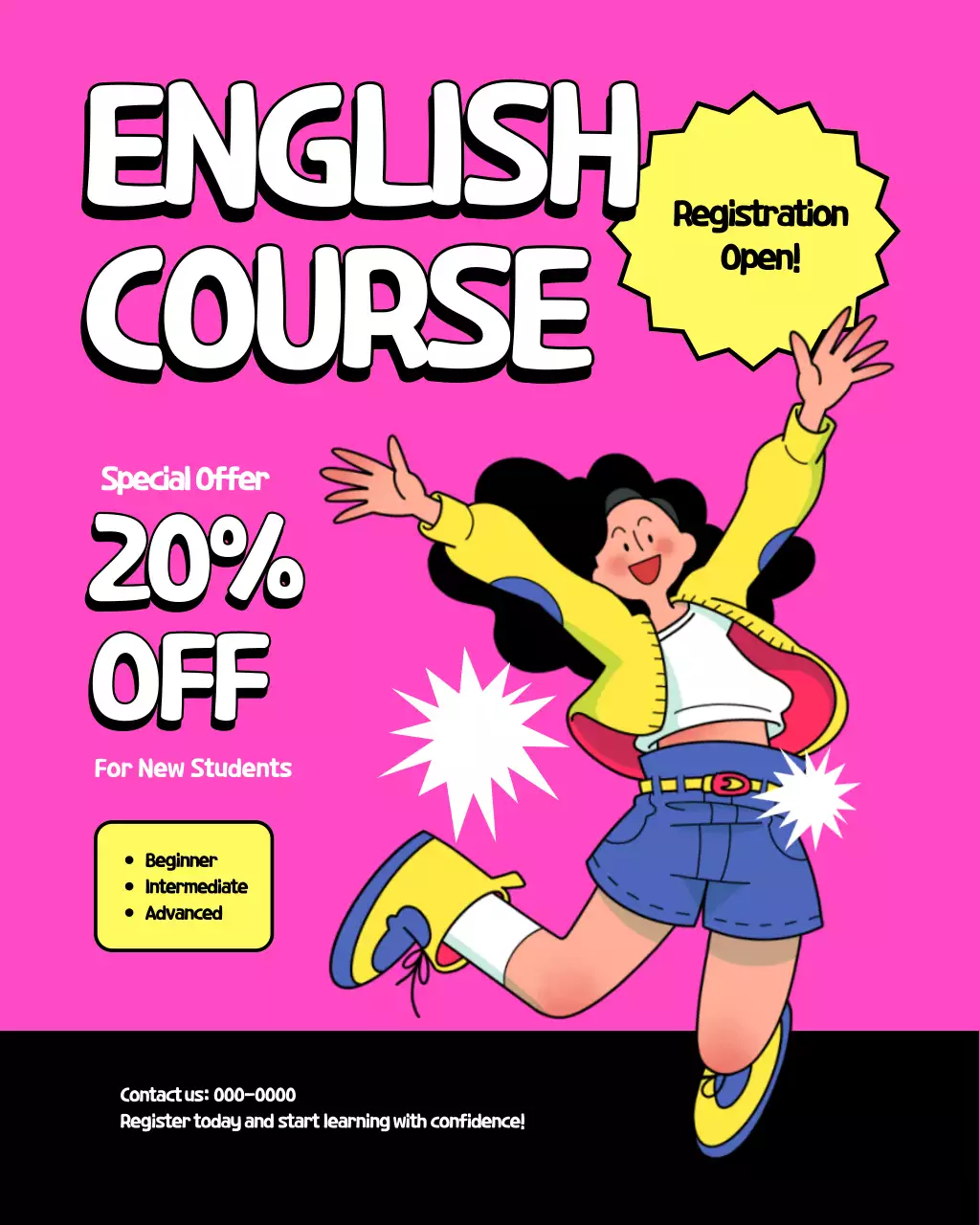 핑크 팝 교육 할인