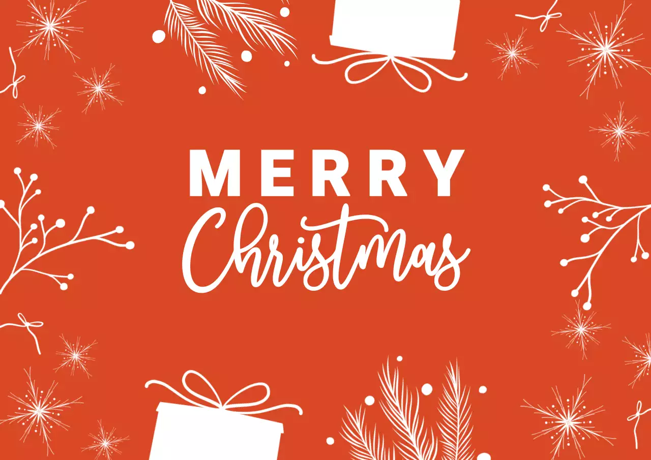 Christmas festive greeting