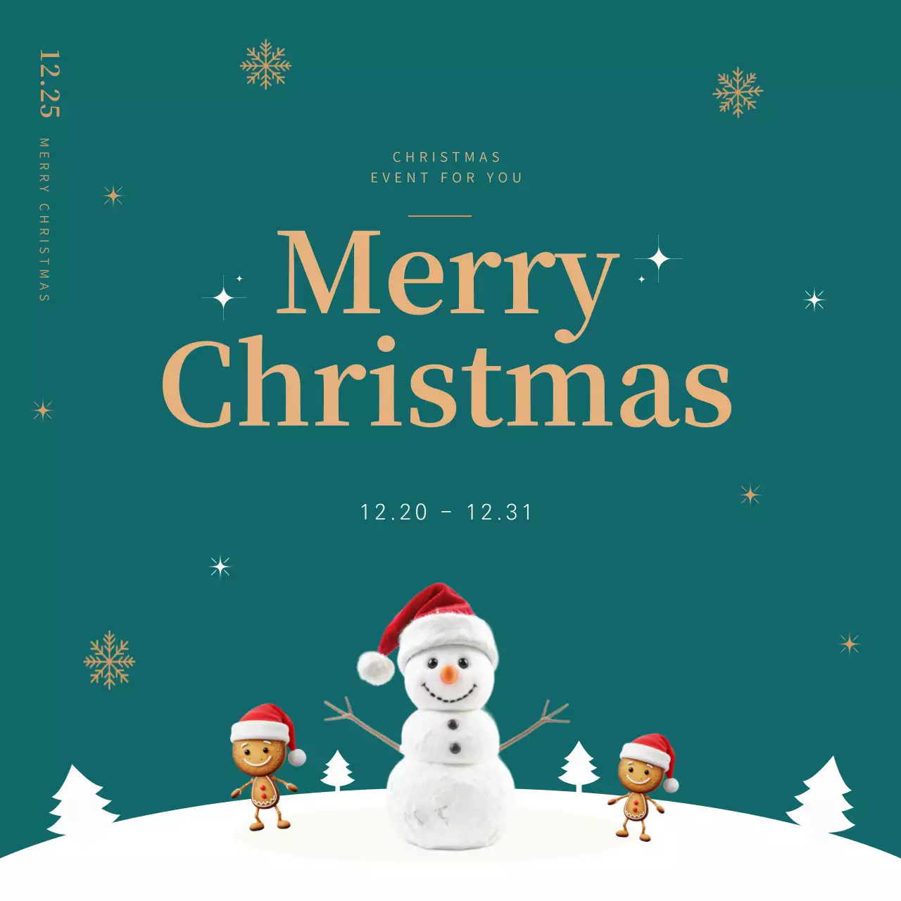 Christmas holiday announcement