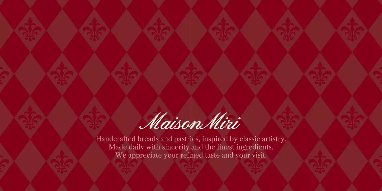 レッド クラシックなカフェ ロゴ 包装