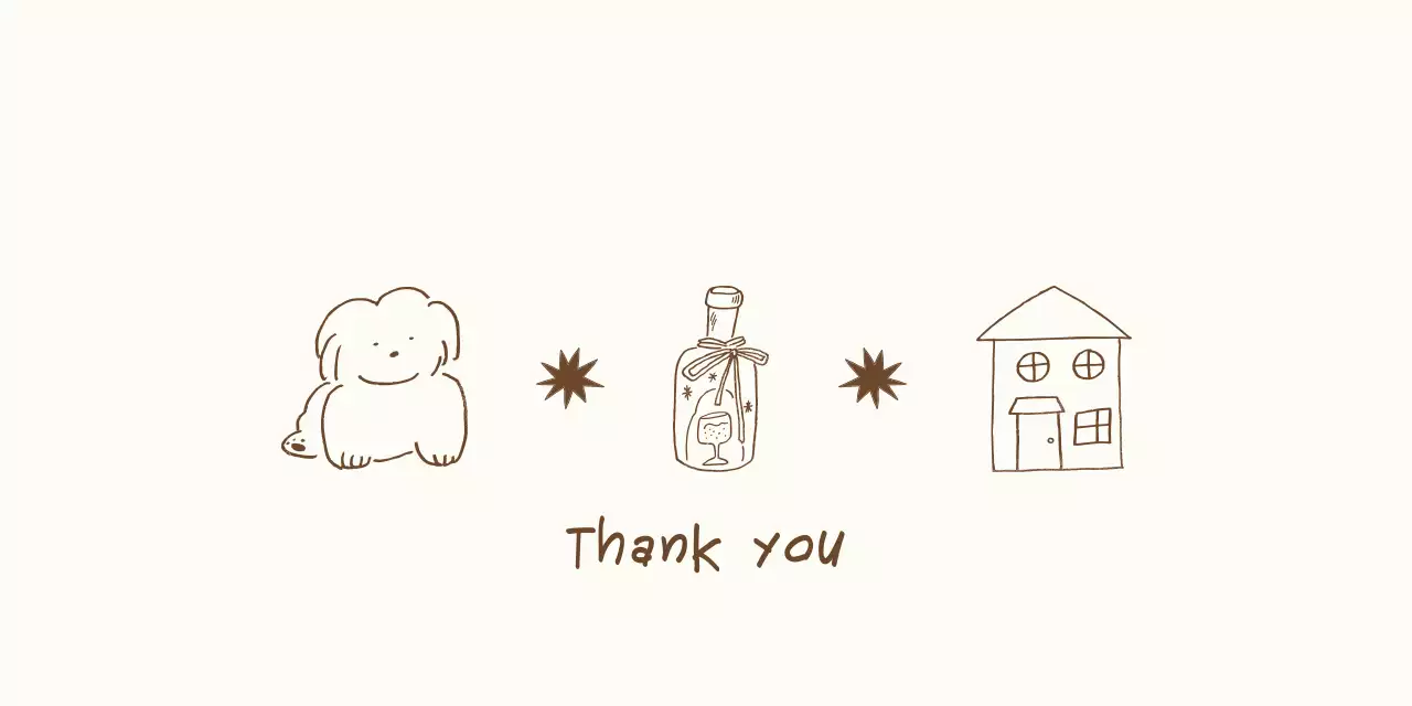 アイボリー シンプル イラスト カフェ ロゴ 包装