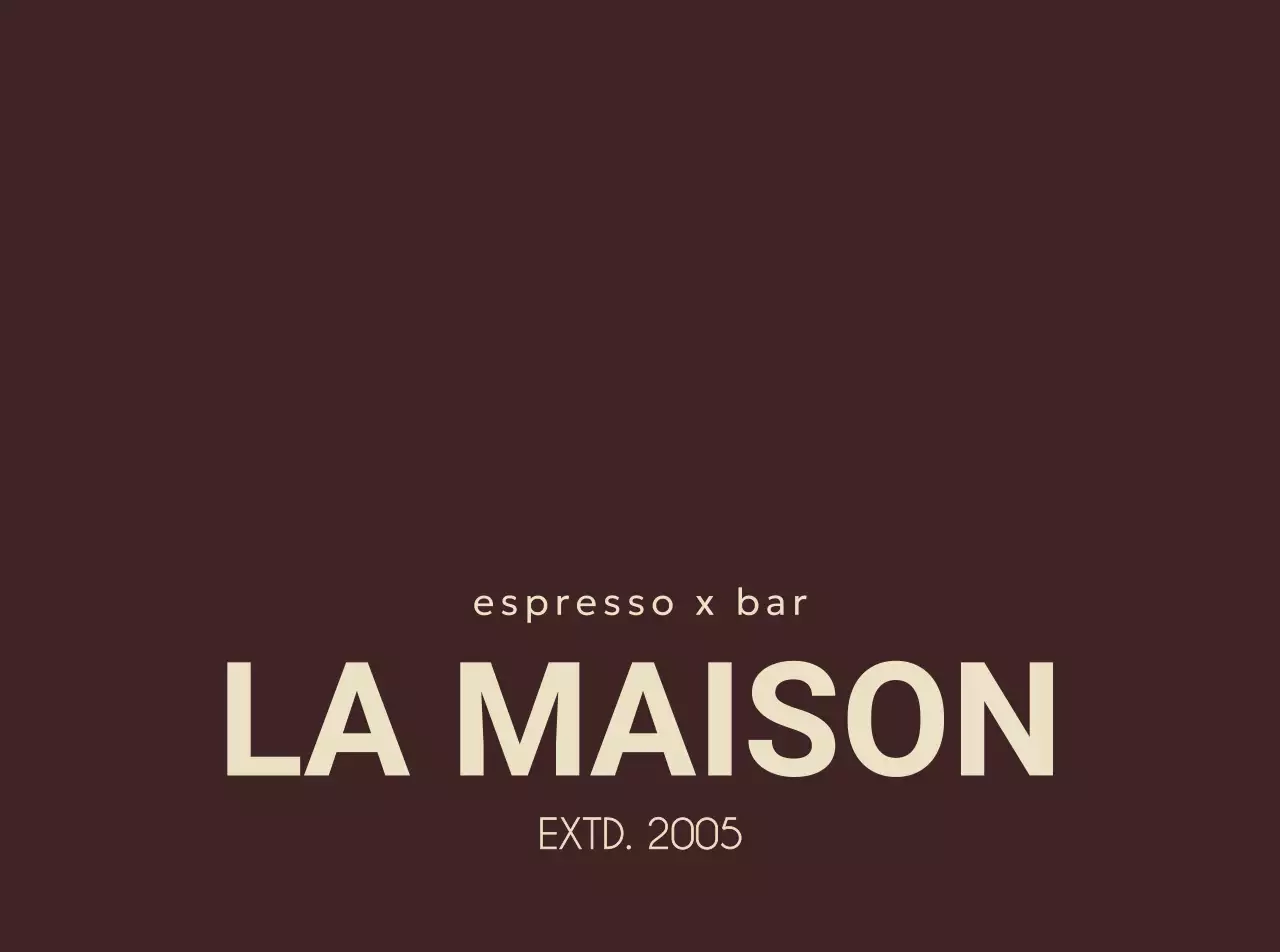 茶色 シンプル カフェ ロゴ 包装