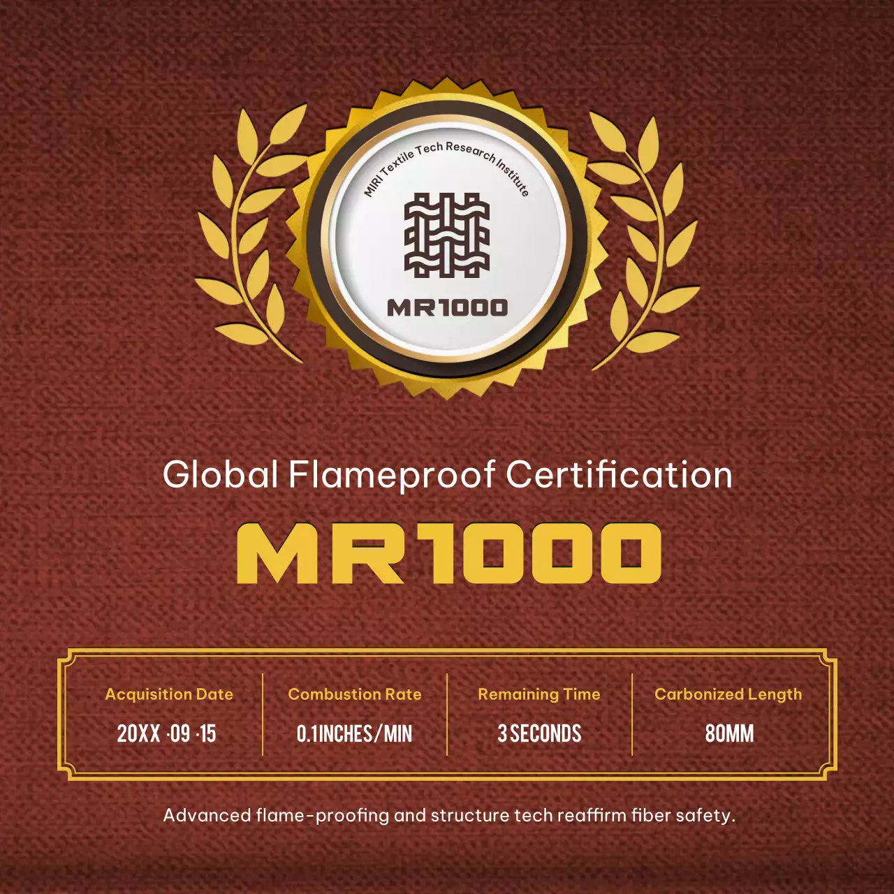 Brown Professional Certification Document