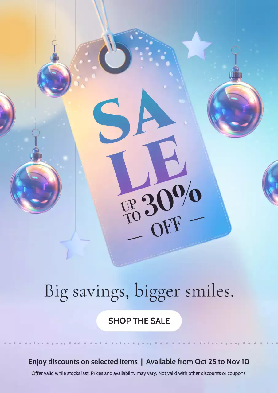 Blue Elegant Sale Promotion Poster