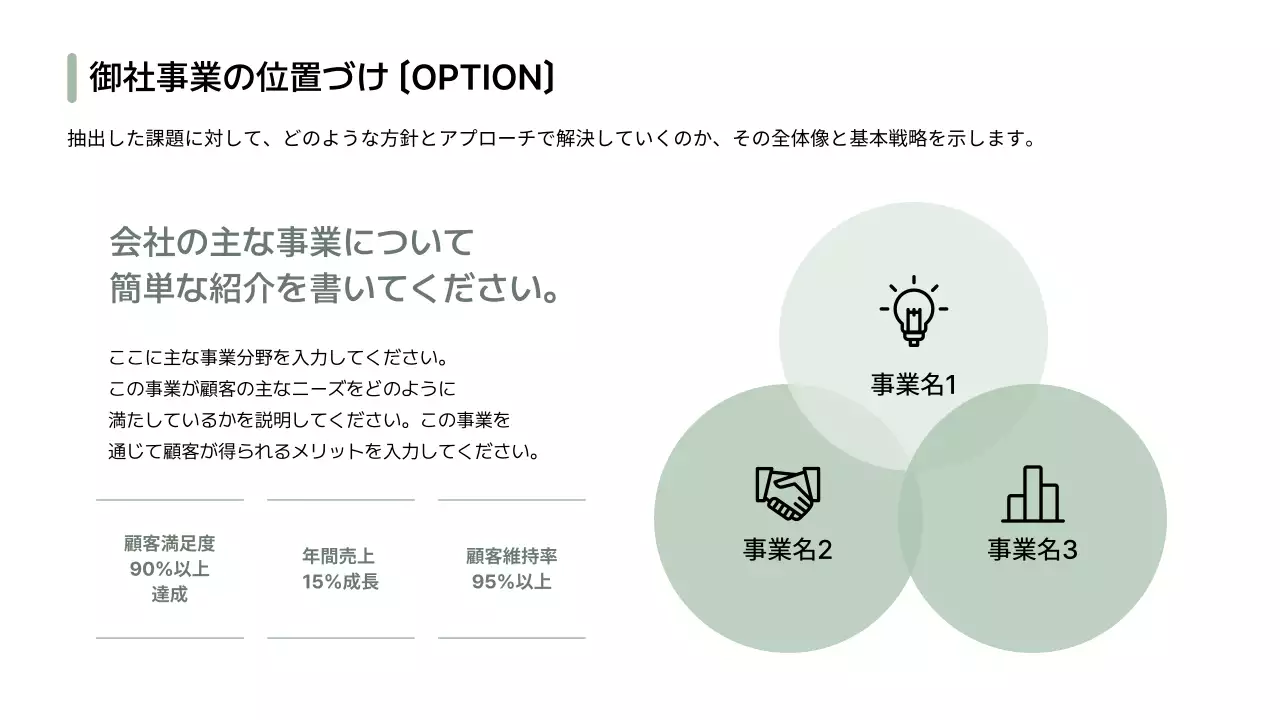 白 シンプル ビジネス プレゼンテーション