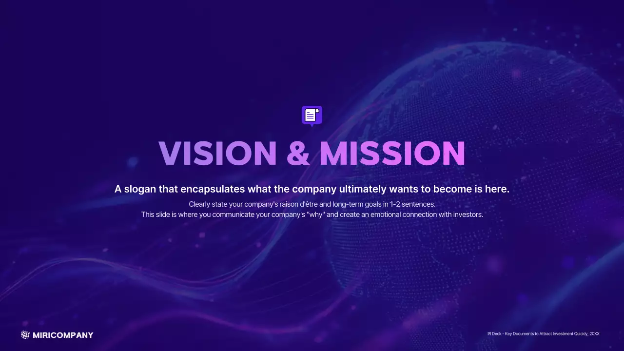 보라색 모던 스타트업 프레젠테이션