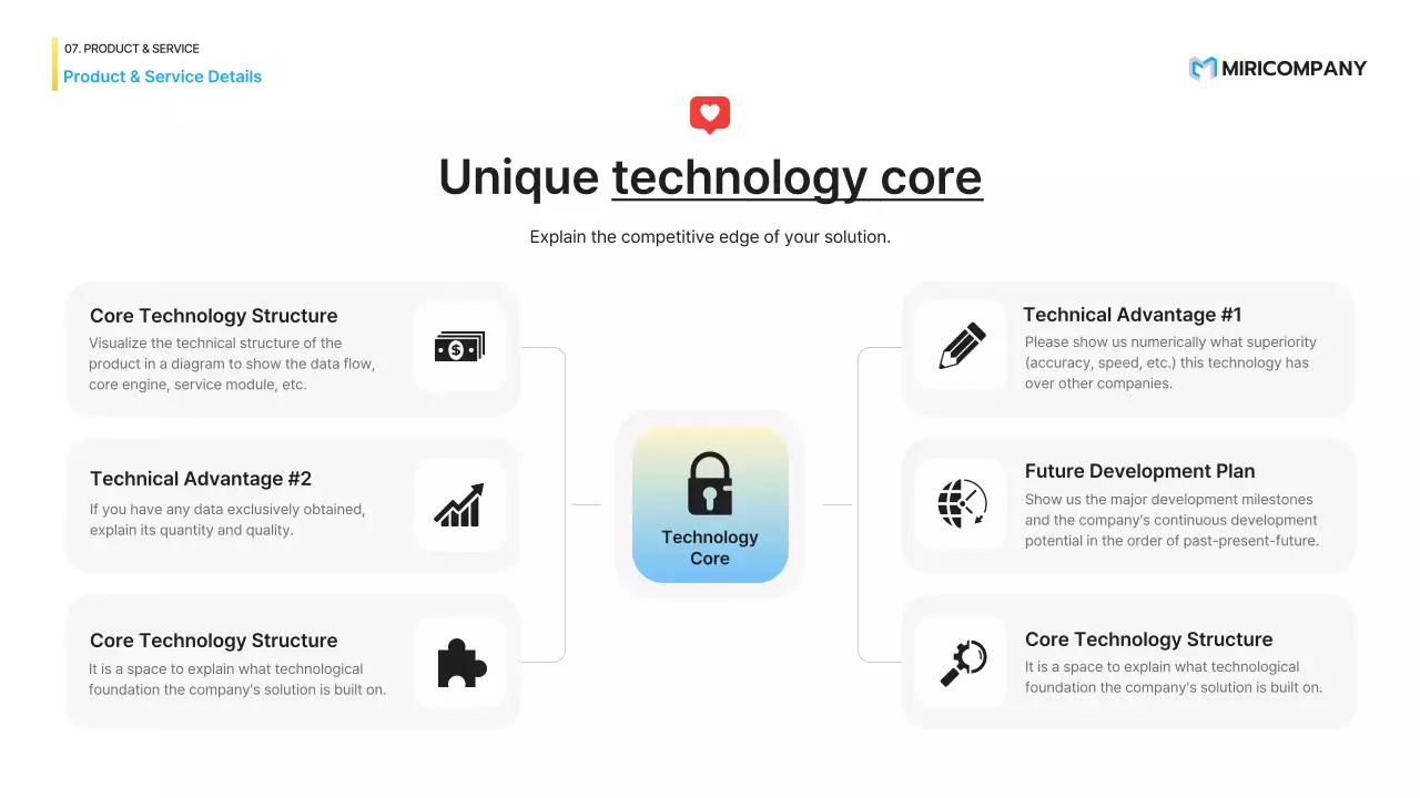 presentasi startup modern biru