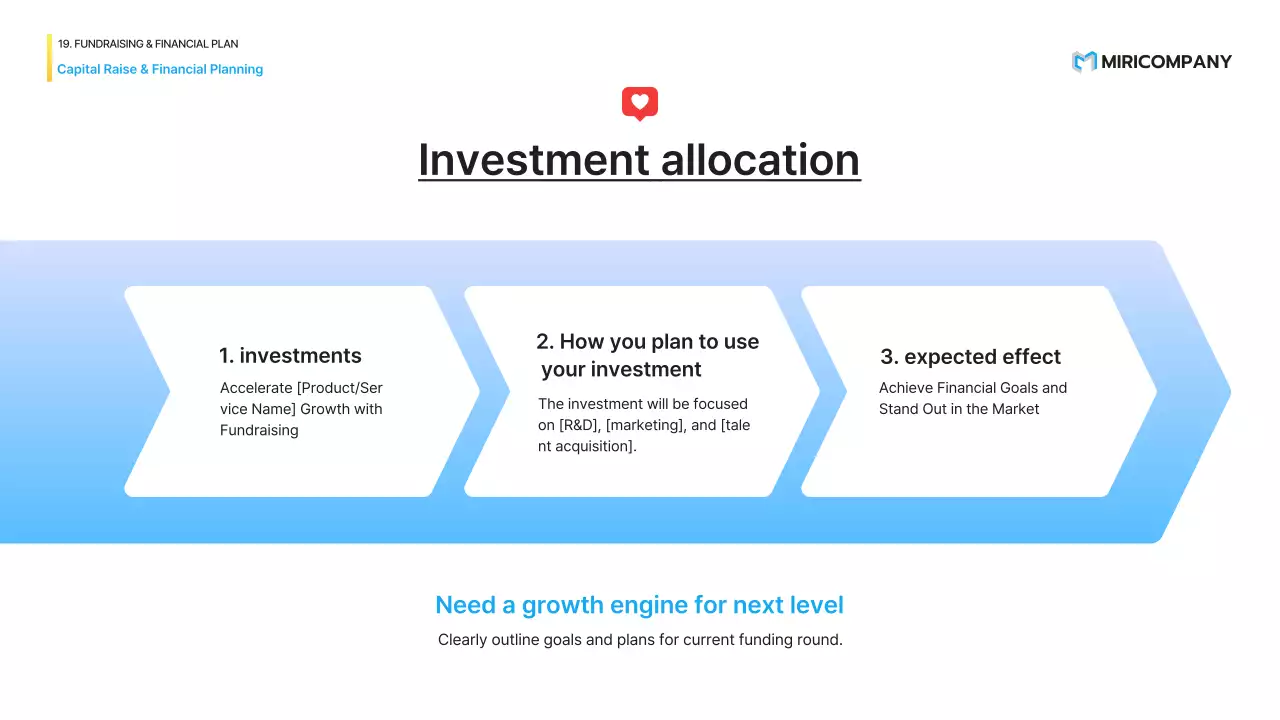 presentasi startup modern biru