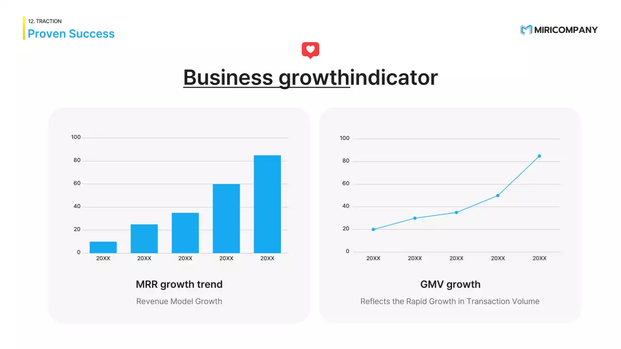 presentasi startup modern biru