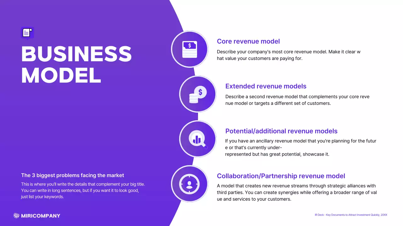 보라색 모던 스타트업 프레젠테이션