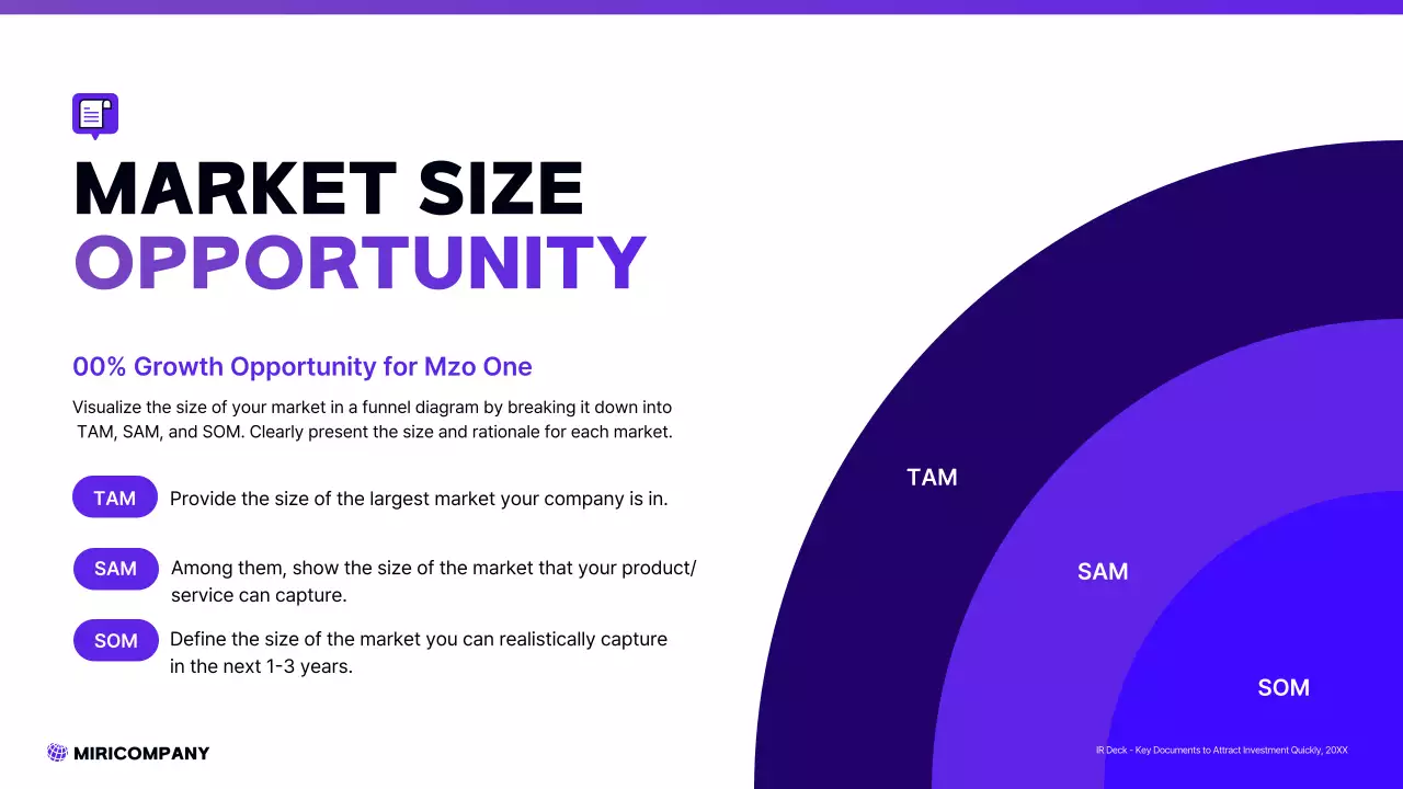 보라색 모던 스타트업 프레젠테이션