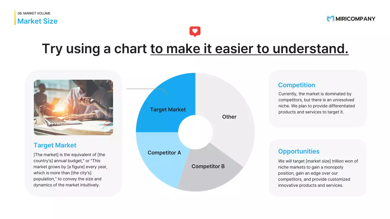 presentasi startup modern biru