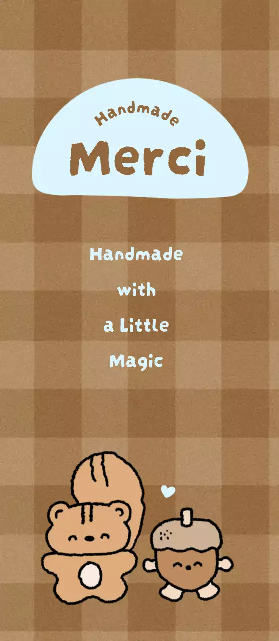 茶色 かわいい キャラクター シール