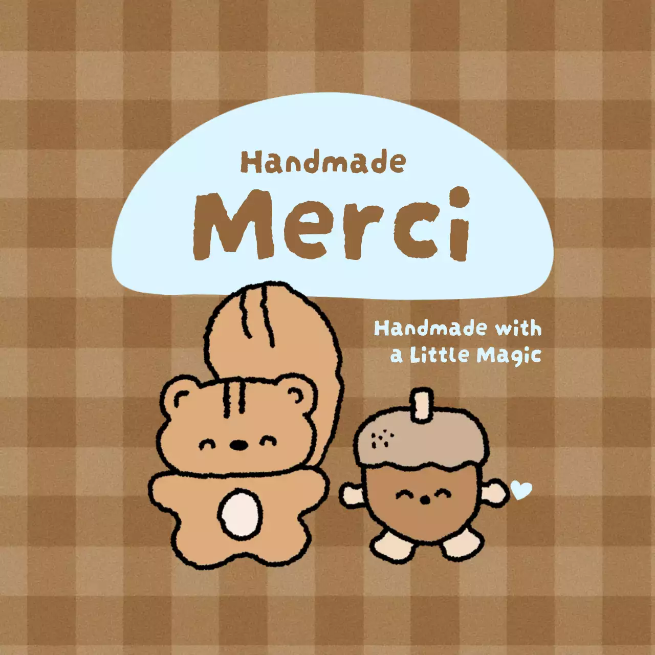 茶色 かわいい キャラクター シール