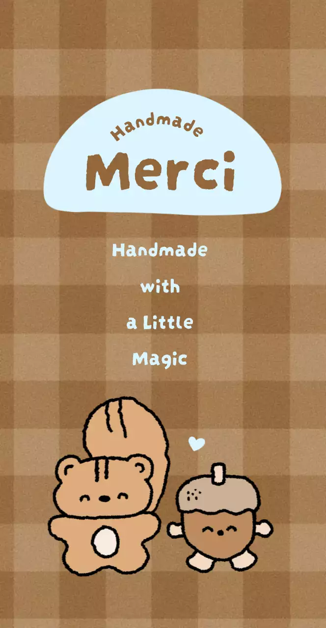 茶色 かわいい キャラクター シール