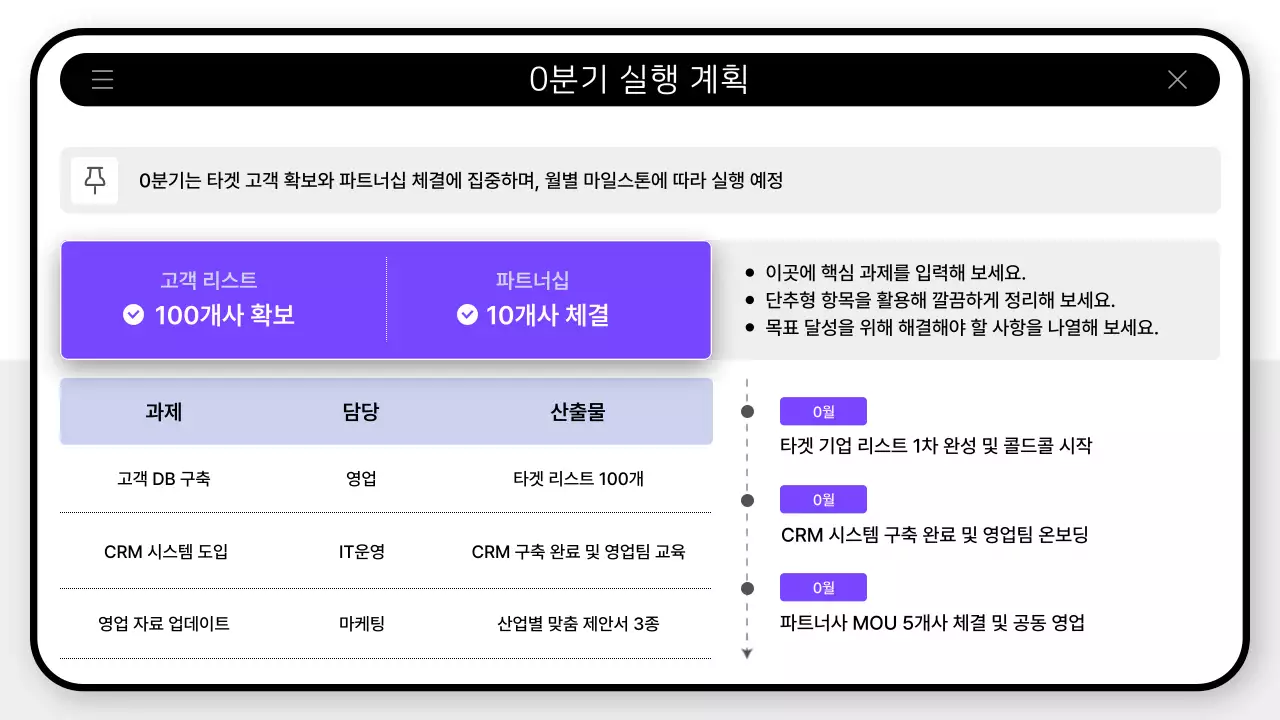 연보라 모던 사업 계획 기획