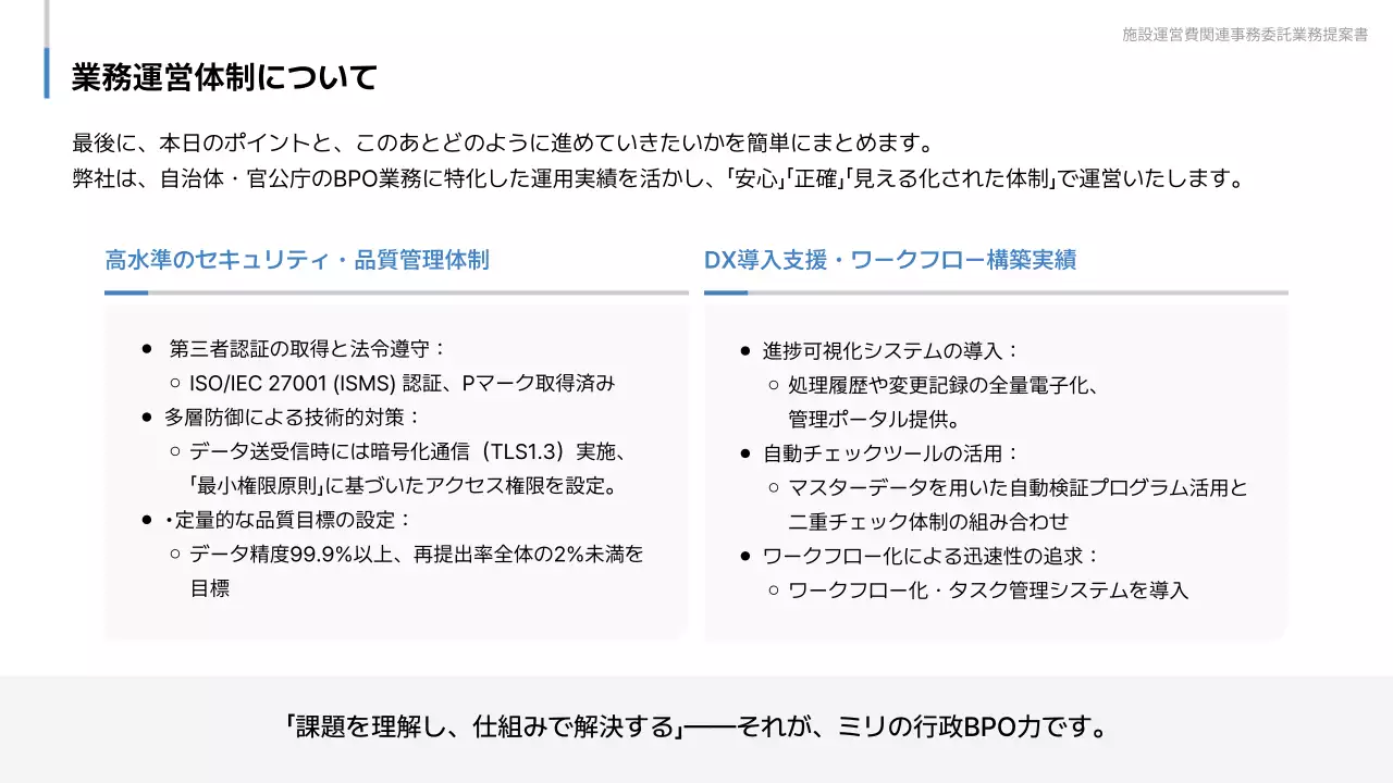 青 シンプル ビジネス 提案書