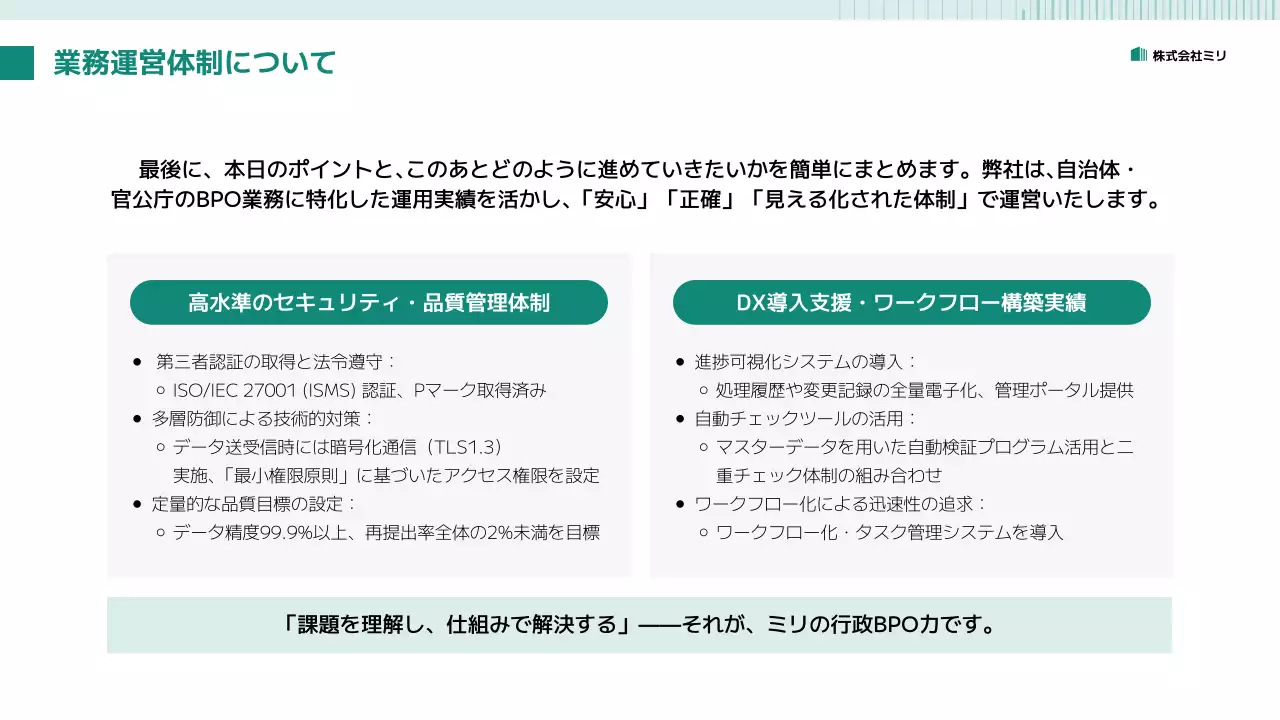 緑 シンプル ビジネス 提案書