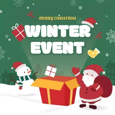메리크리스마스 연말 선물 겨울 할인 이벤트