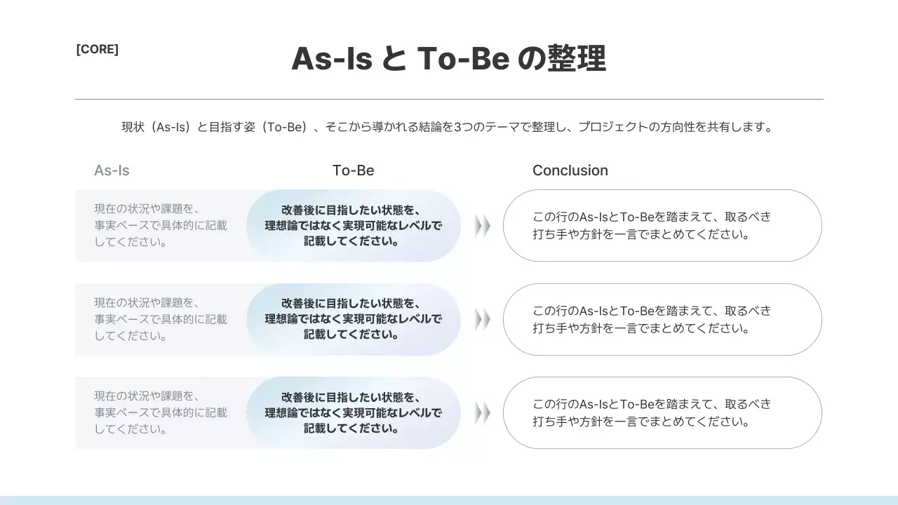 白 シンプル プレゼンテーション 提案書