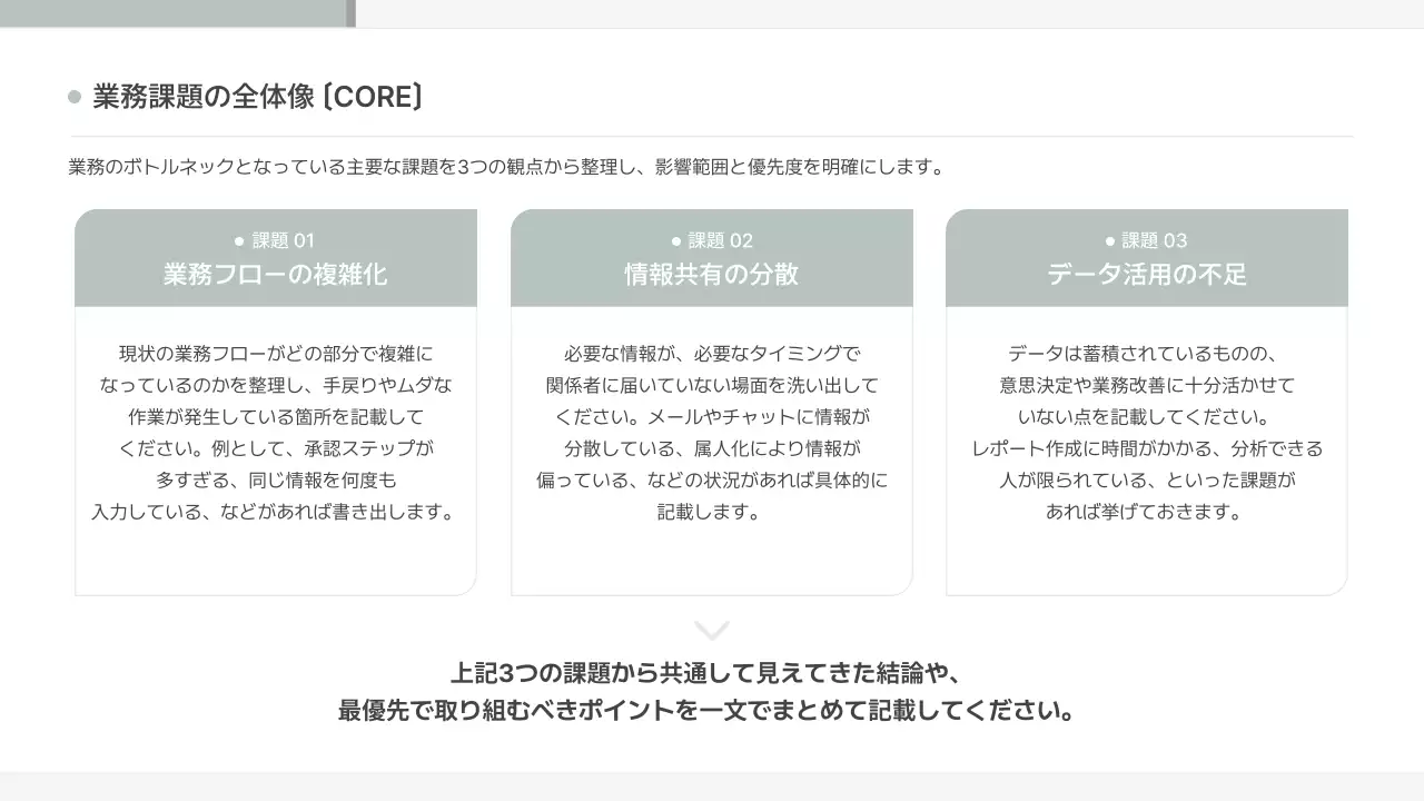ミント シンプル ビジネス 提案書