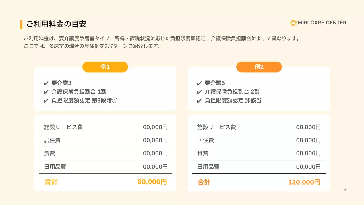 オレンジ シンプル 医療 パンフレット