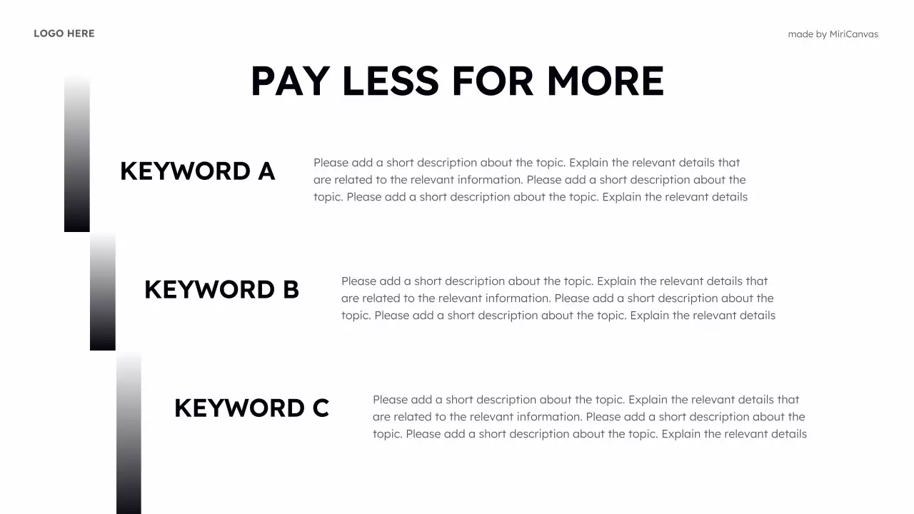 Black And White Simple Tech Presentation