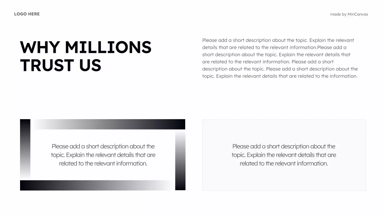 Black And White Simple Tech Presentation