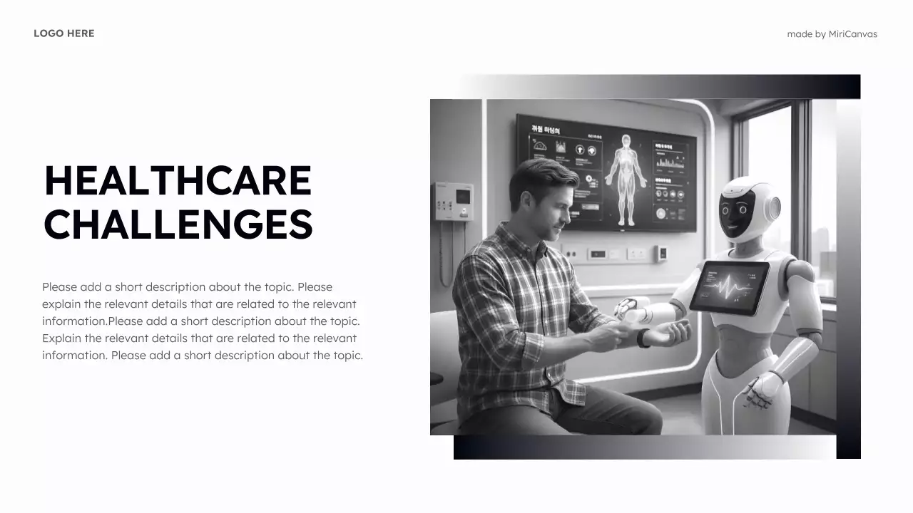 Black And White Simple Tech Presentation