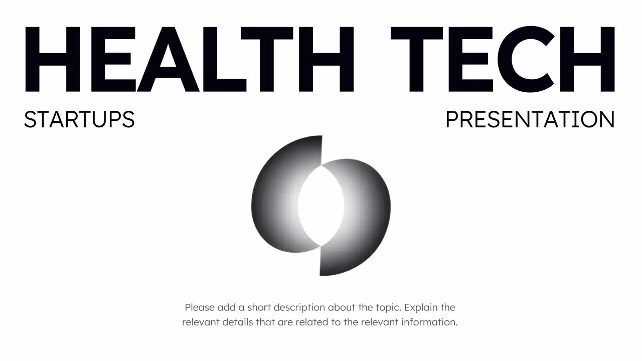 Black And White Simple Tech Presentation