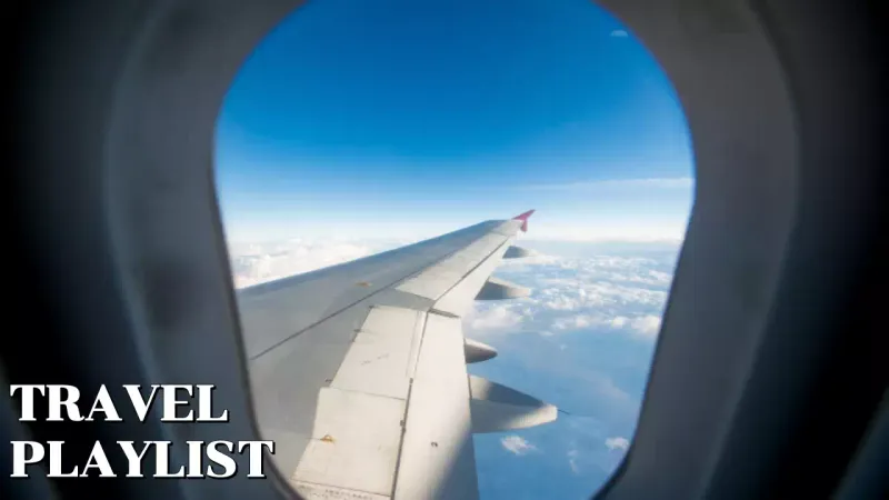 blue modern travel playlist