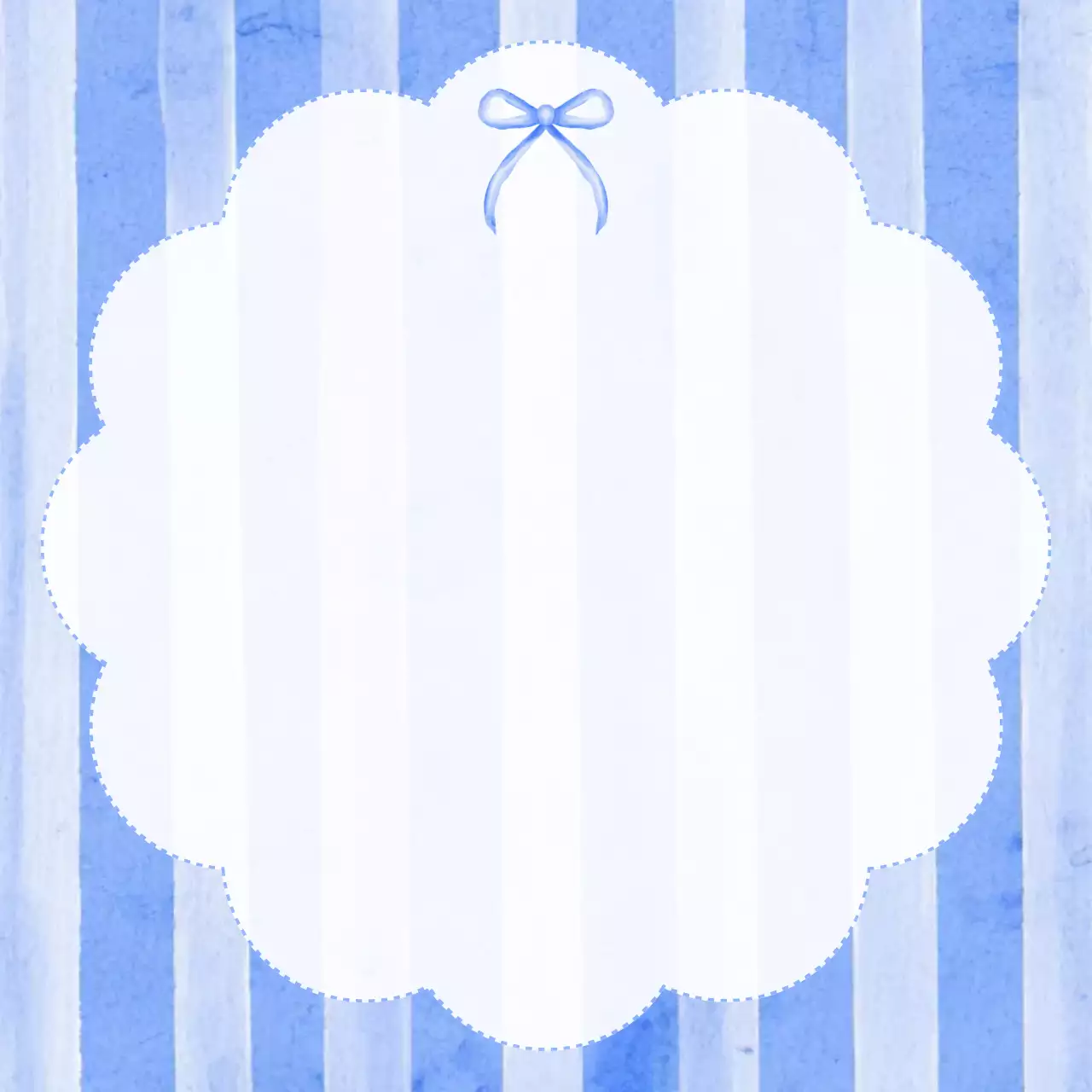 Desain Alat Tulis Garis Biru