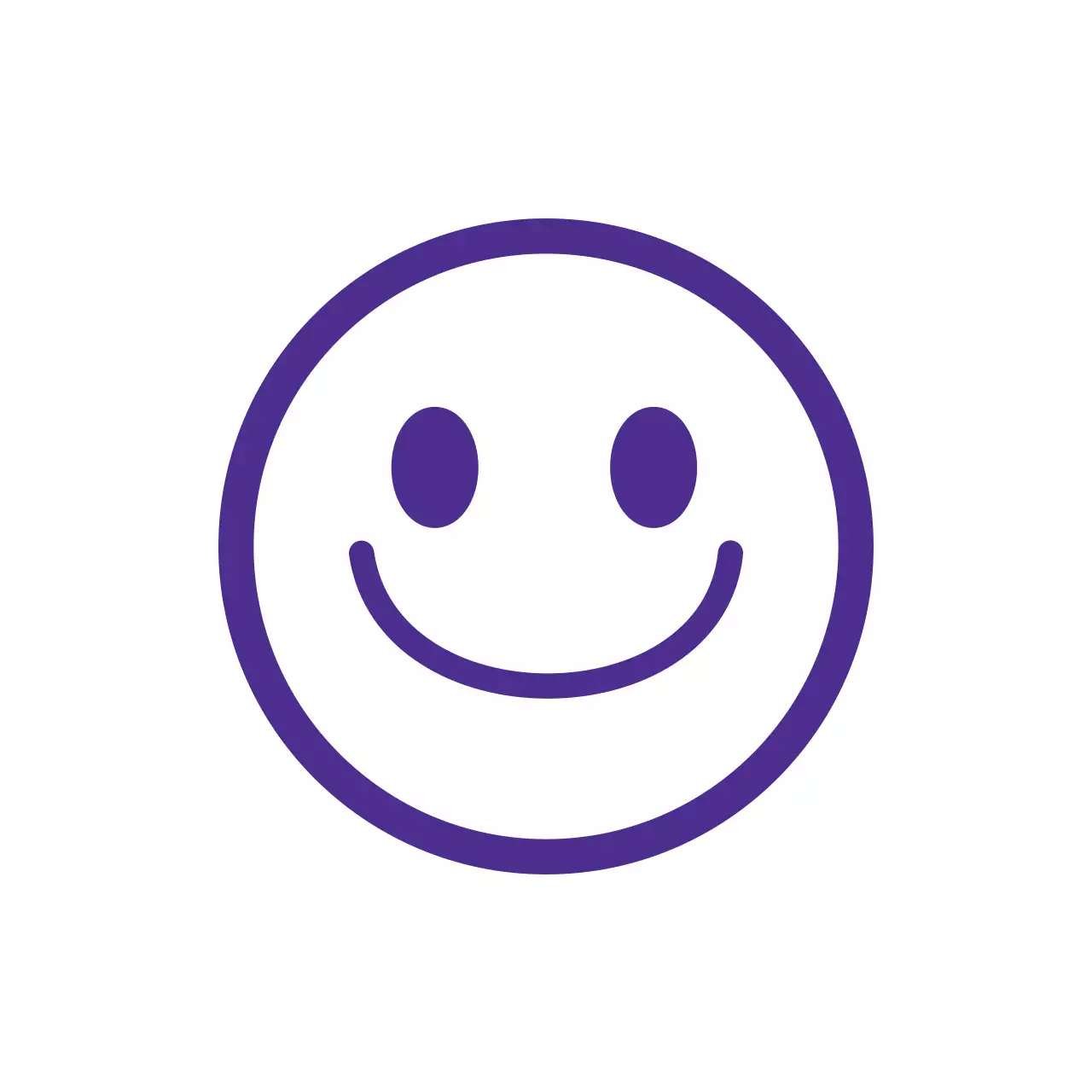 보라 심플 아이콘 스티커