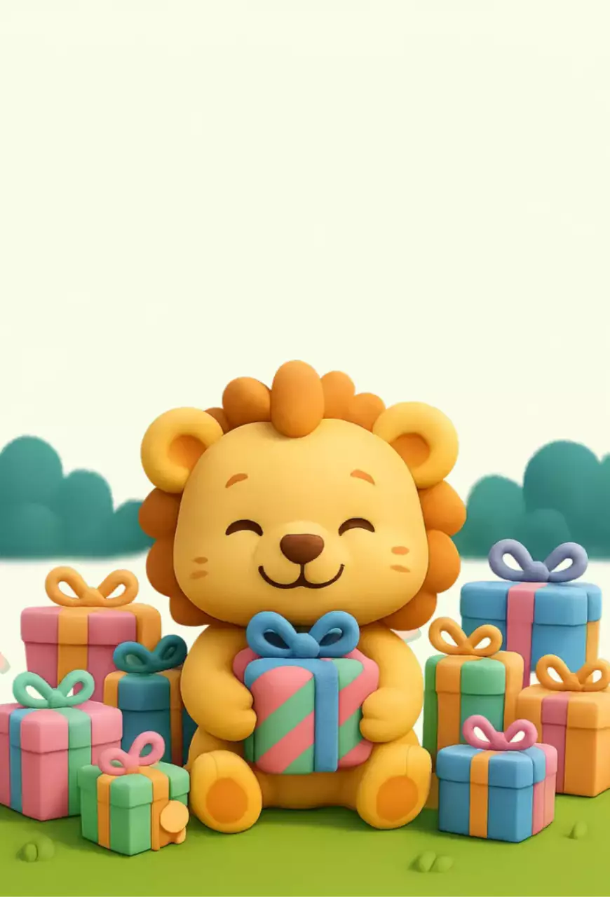 민트 아기자기한 동물 축제