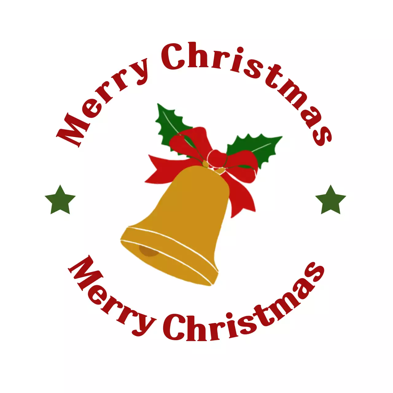 빨강 빈티지 크리스마스 엽서