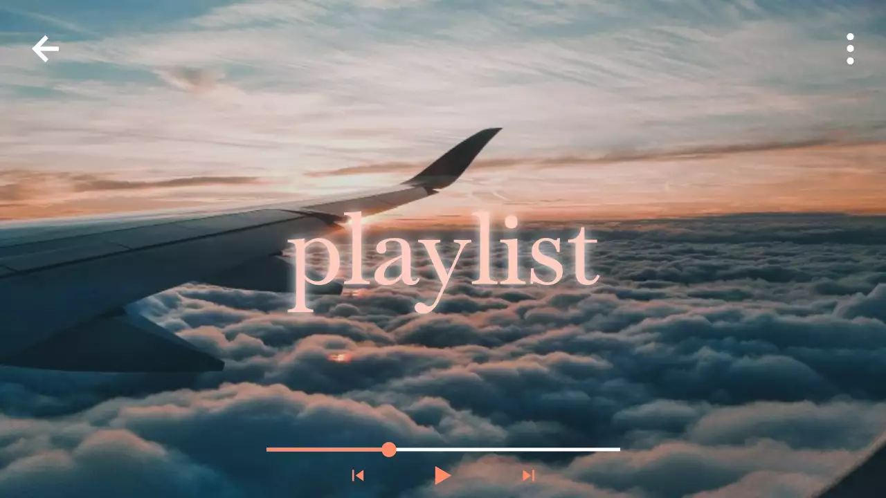 danh sách phát du lịch thẩm mỹ màu cam