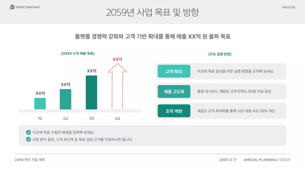 민트 모던 사업 계획서 기획서